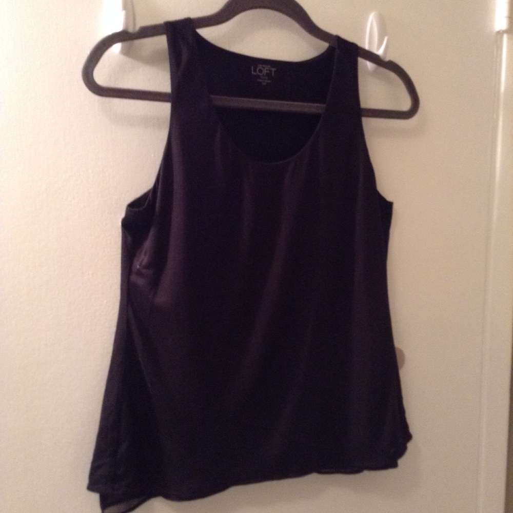 LOFT layered sleeveless top